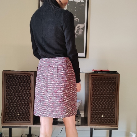 LOFT Tweed Skirt - Picture 2 of 4